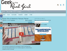 Tablet Screenshot of geek4therealgirl.com